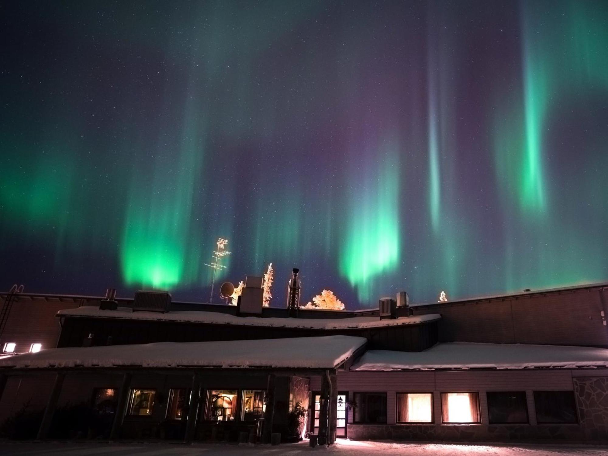 Santa's Hotel Aurora&Igloos Luosto Exterior foto