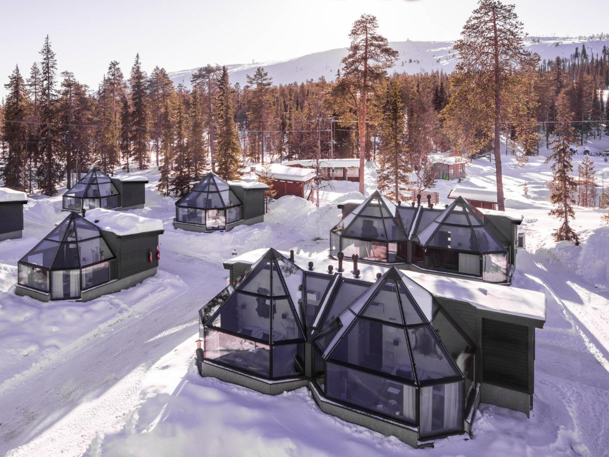 Santa's Hotel Aurora&Igloos Luosto Exterior foto